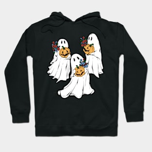 Spectral Harvest: Ghosts and Pumpkins Hoodie